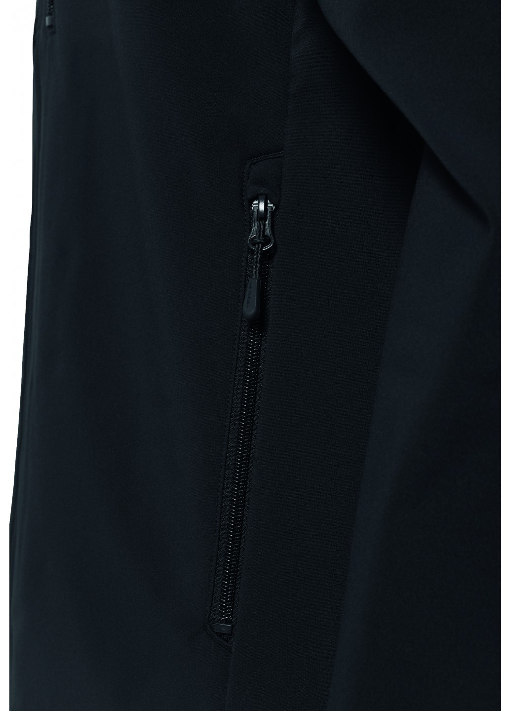 Черная демисезонная куртка Jack Wolfskin A62521_6000