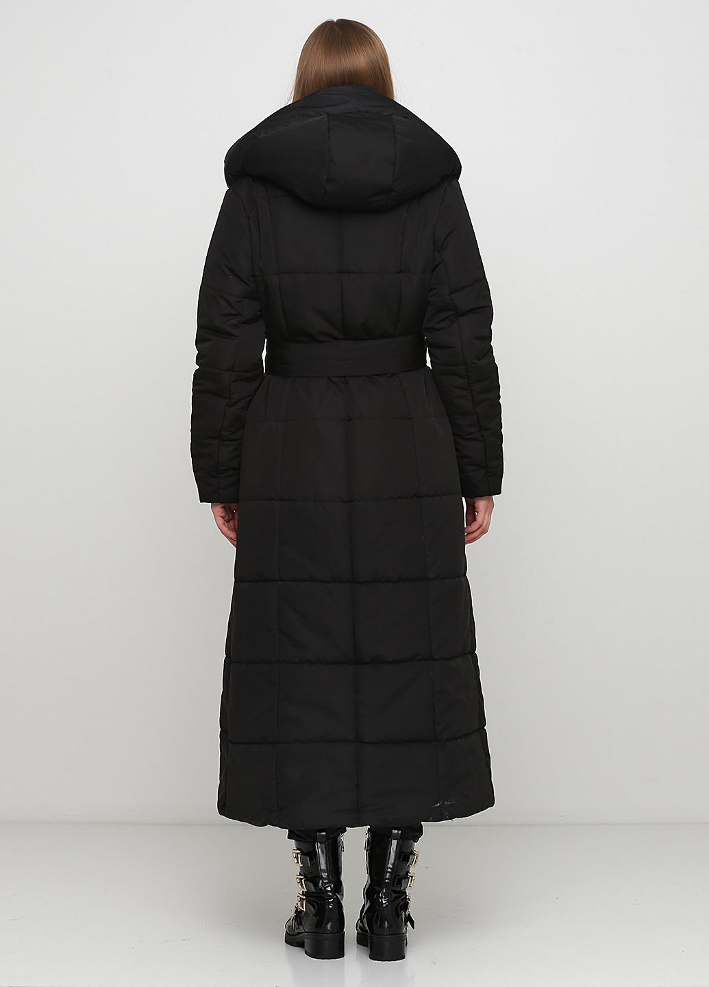 Черная зимняя куртка Santali
