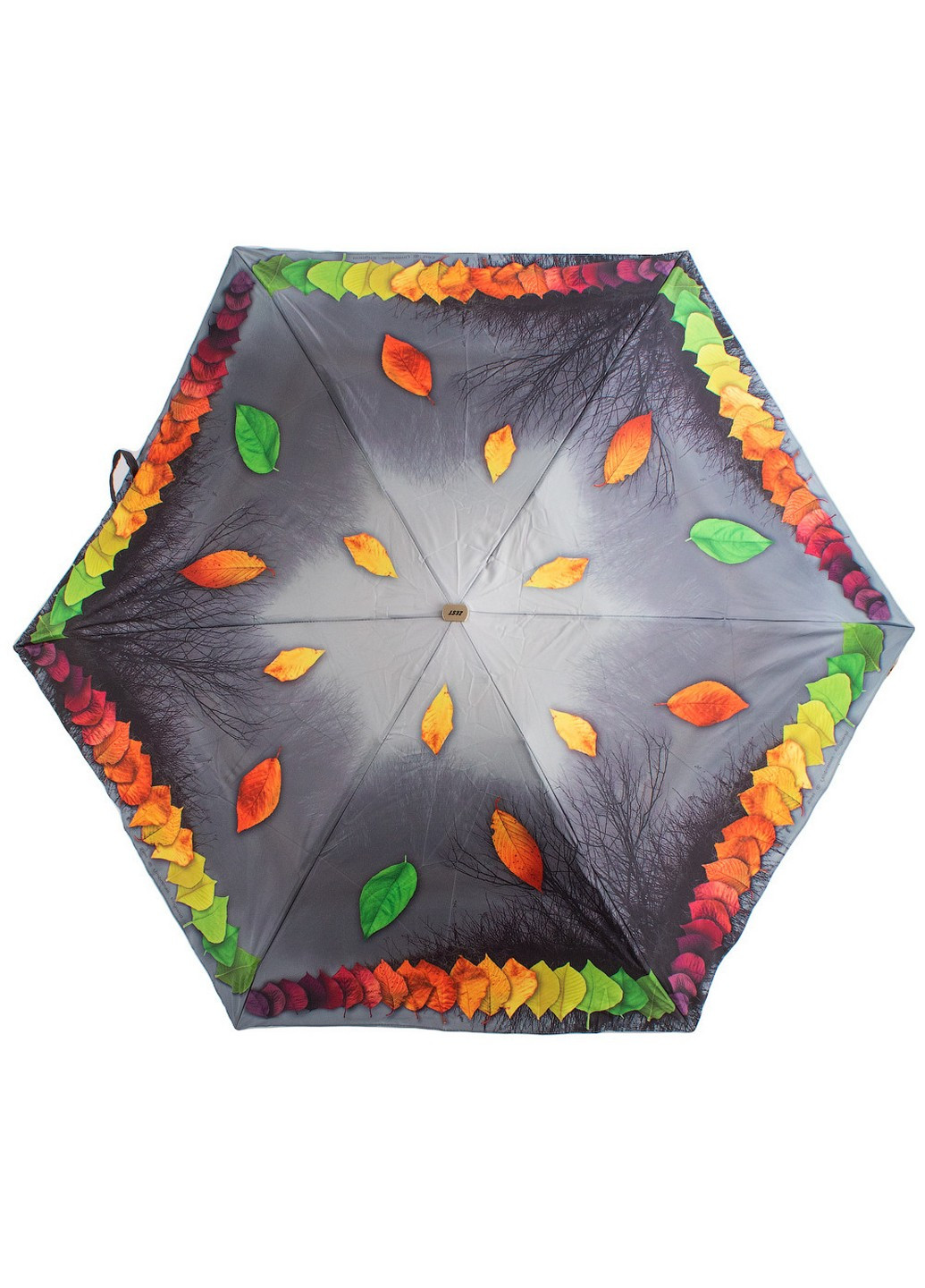 Серый зонт женский механический 93 см Zest (255375238)