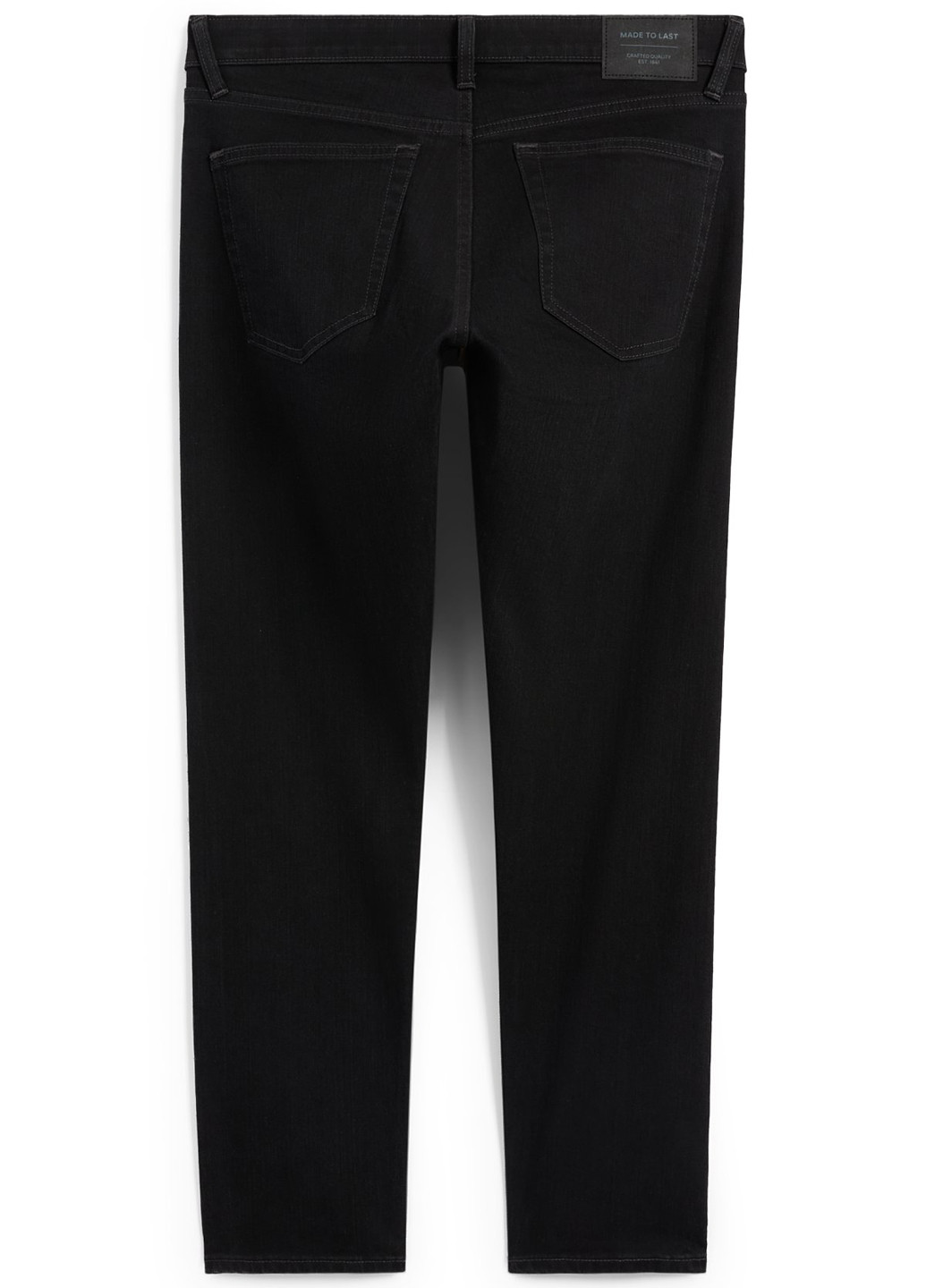 Темно-серые кэжуал демисезонные прямые брюки C&A