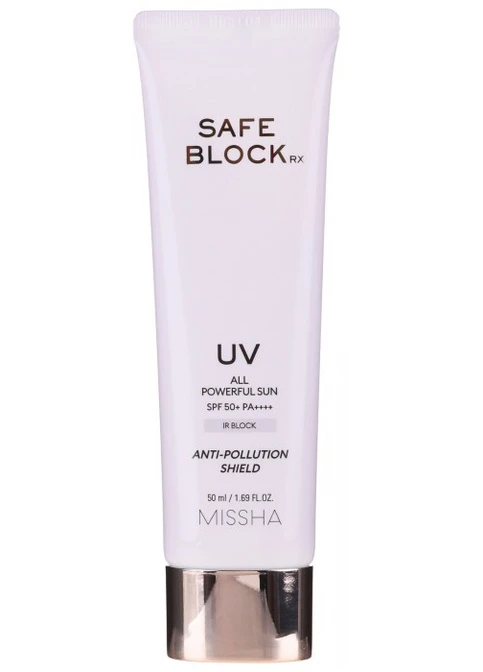 MISSHA Safe Block RX All Hyalron Солнцезащитный крем с гиалуроновой кислотой, SPF50 + / PA ++++, 50 мл — Крем, Южная Корея (248673537)
