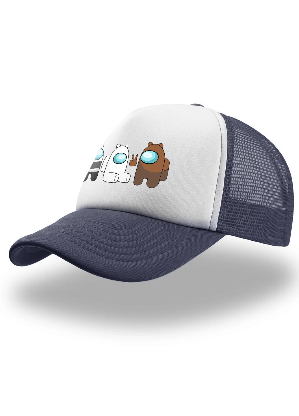 Кепка Тракер дитяча Вся правда про ведмедів (We Bare Bears) (33404-2668) MobiPrint (220769685)