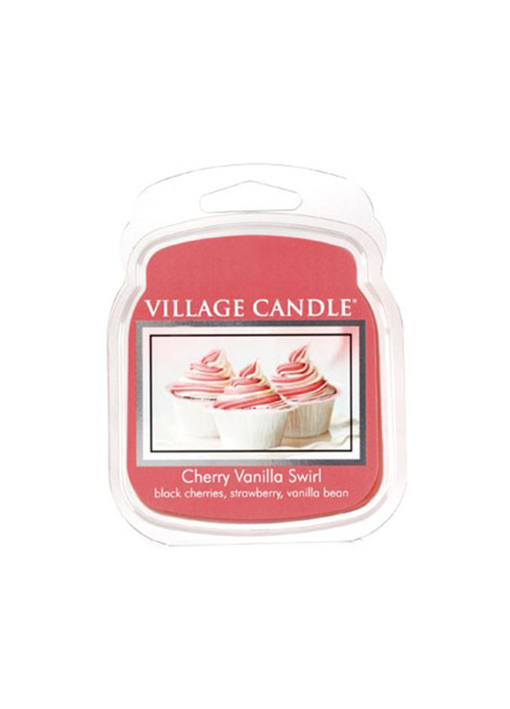 Віск для аромаламп "Вишнево-ванільний вихор" Cherry Vanilla Swirl 62 г Village Candle (214365575)
