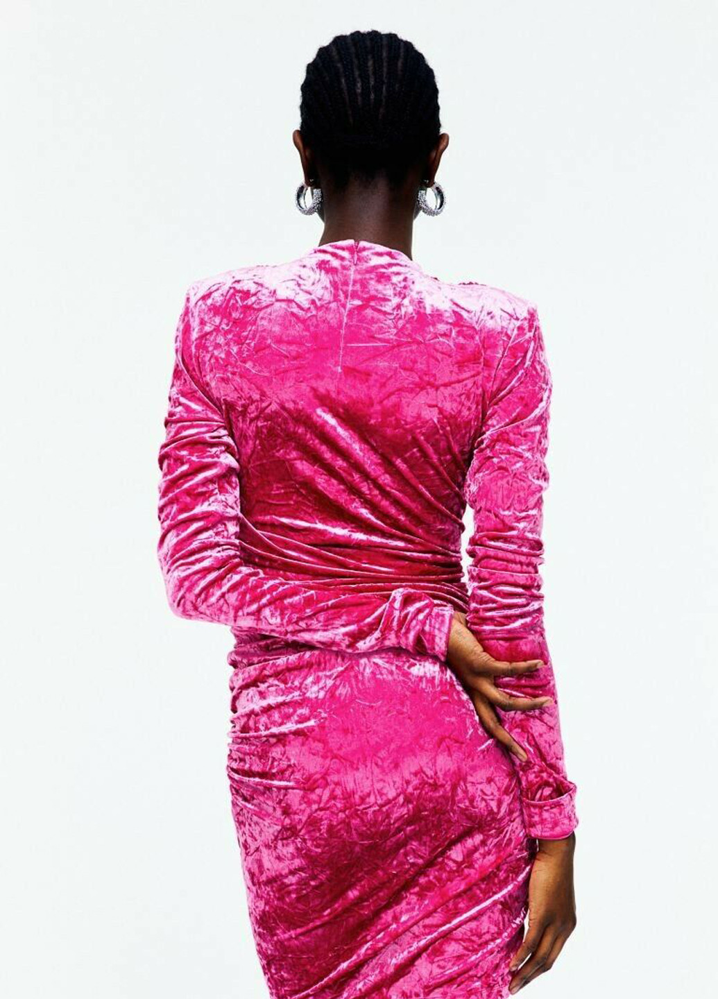 Розовое коктейльное платье Intimates однотонное