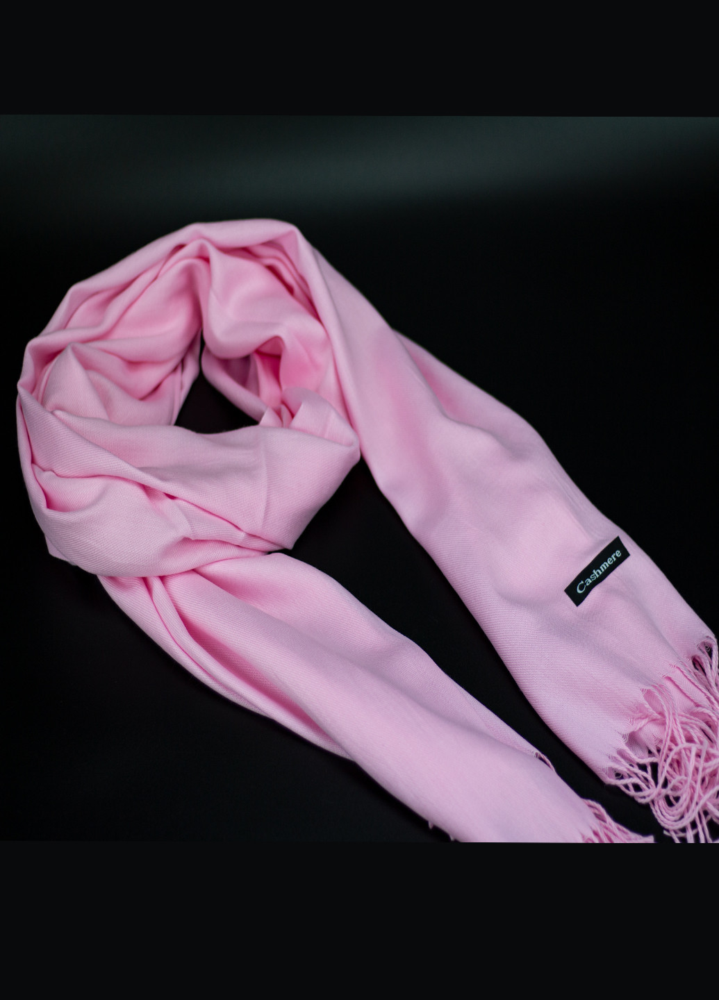 Женский кашемировый шарф, розовый Cashmere S92013 однотонный розовый кэжуал акрил, кашемир
