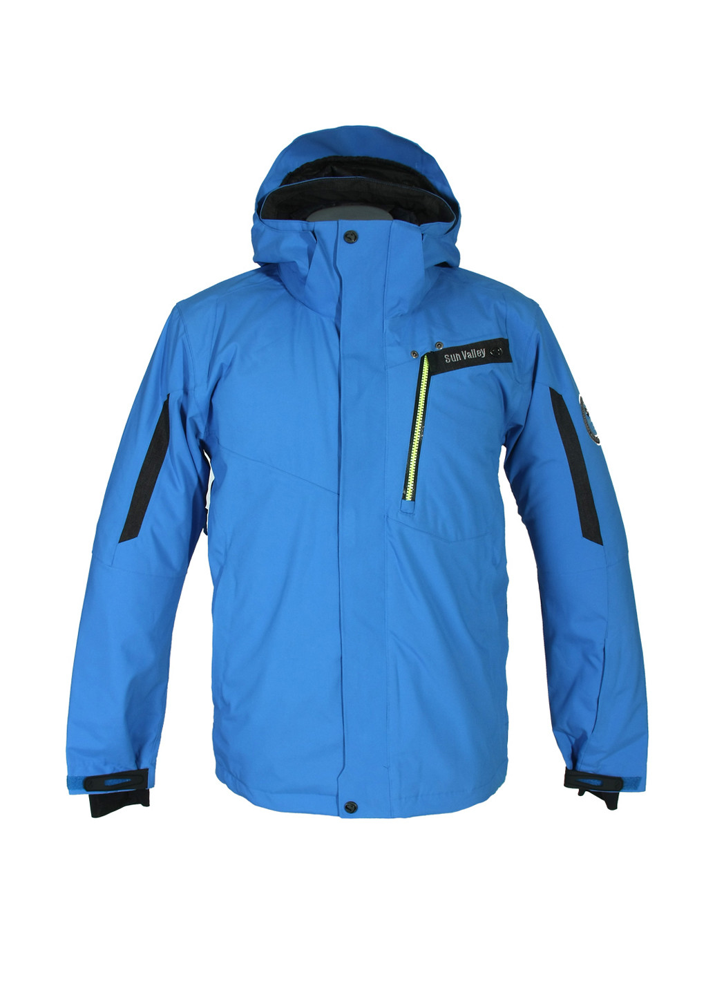 Светло-синяя зимняя куртка лыжная Sun Valley