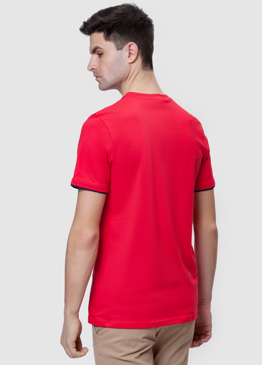 Червона футболка короткий рукав Arber