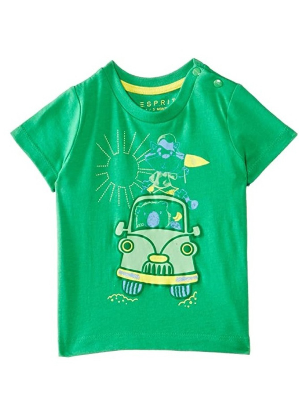 Зеленая летняя футболка Esprit