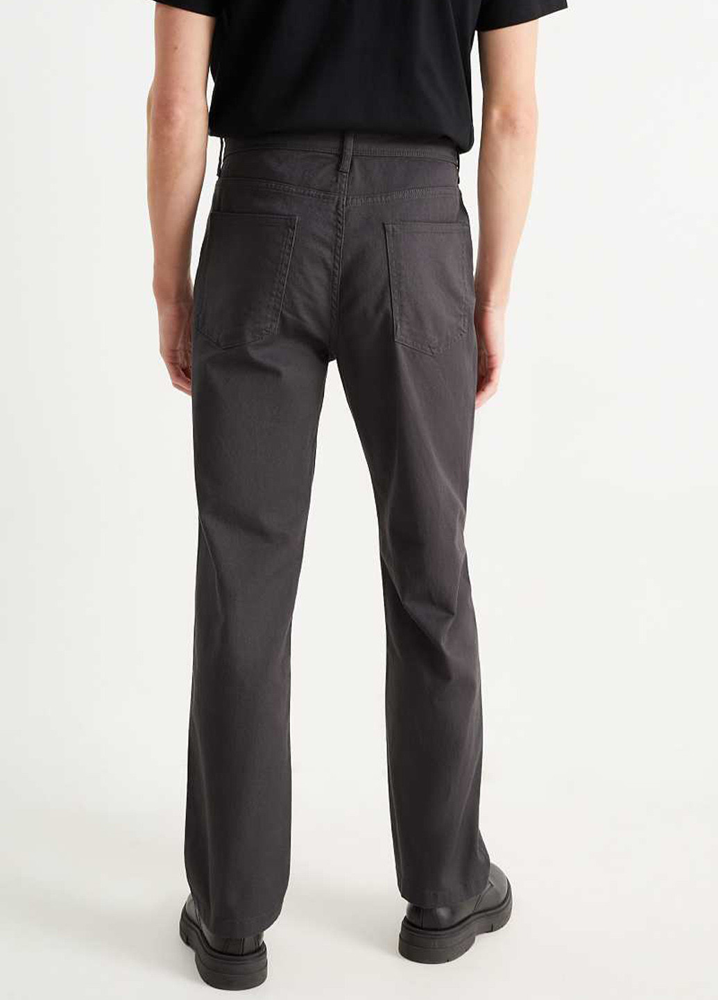 Темно-серые демисезонные регюлар фит джинсы C&A