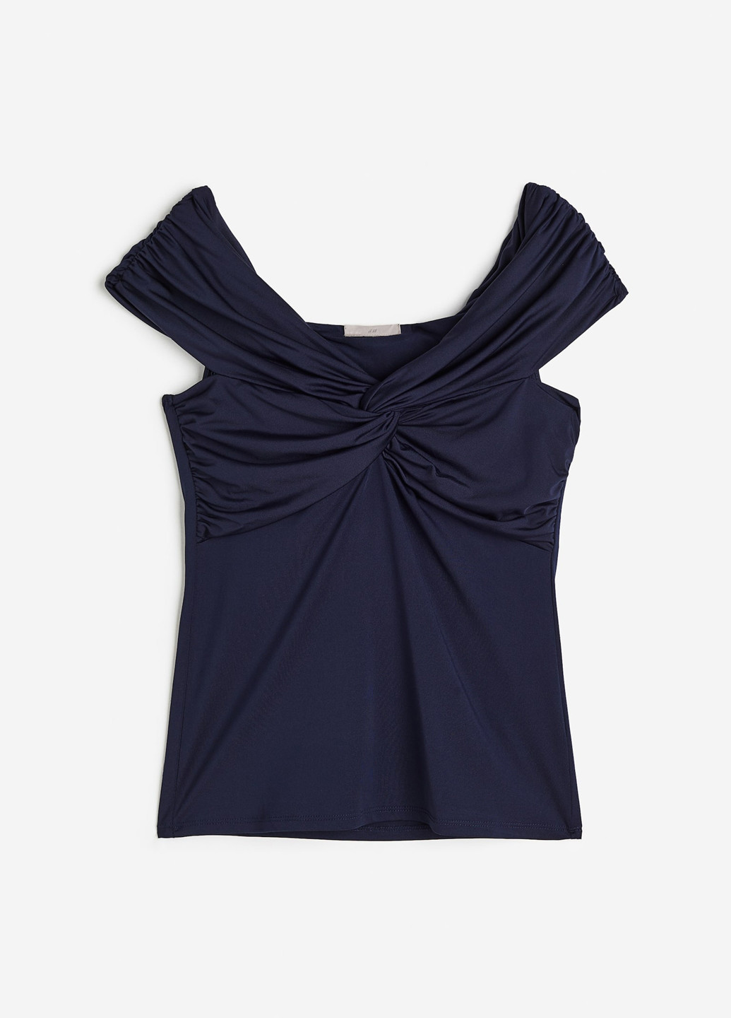 Тёмно-синяя блуза H&M