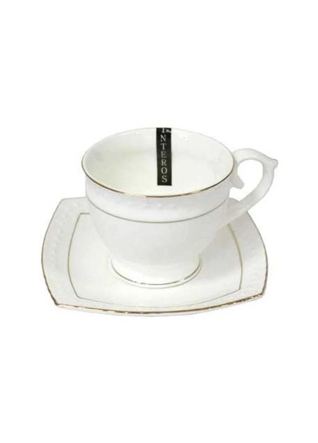 Чашка з блюдцем Agift S-506710-AGIFT 2 предмети Interos (253614340)