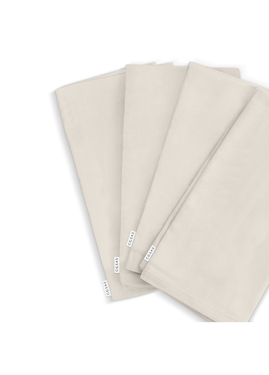 Столовый набор для сервировки стола скатерть Chocolate 140х180 и салфетки тканевые Beige 35х35 - 4 шт (4822052073728) Cosas (252506547)