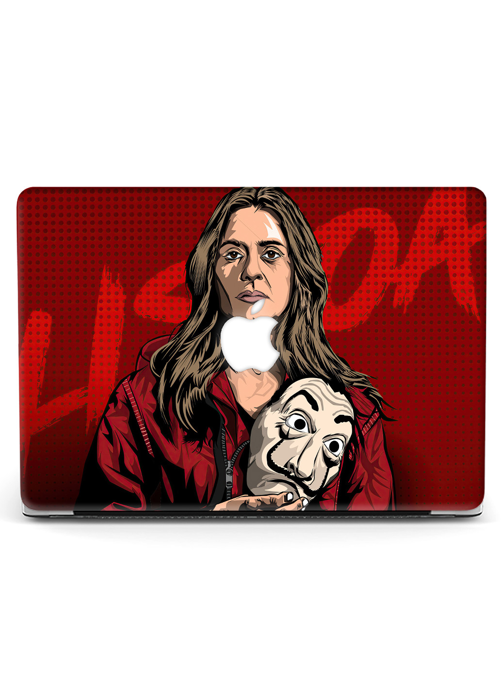 Чехол пластиковый для Apple MacBook Pro Retina 15 A1398 Бумажный дом Лиссабон (Paper house Lisboa) (6353-2299) MobiPrint (218987902)