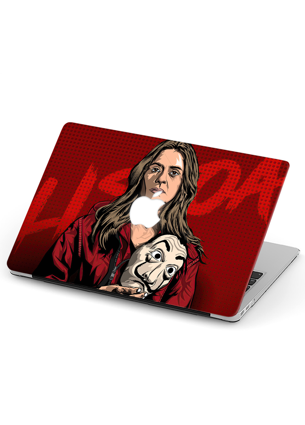 Чехол пластиковый для Apple MacBook Pro Retina 15 A1398 Бумажный дом Лиссабон (Paper house Lisboa) (6353-2299) MobiPrint (218987902)