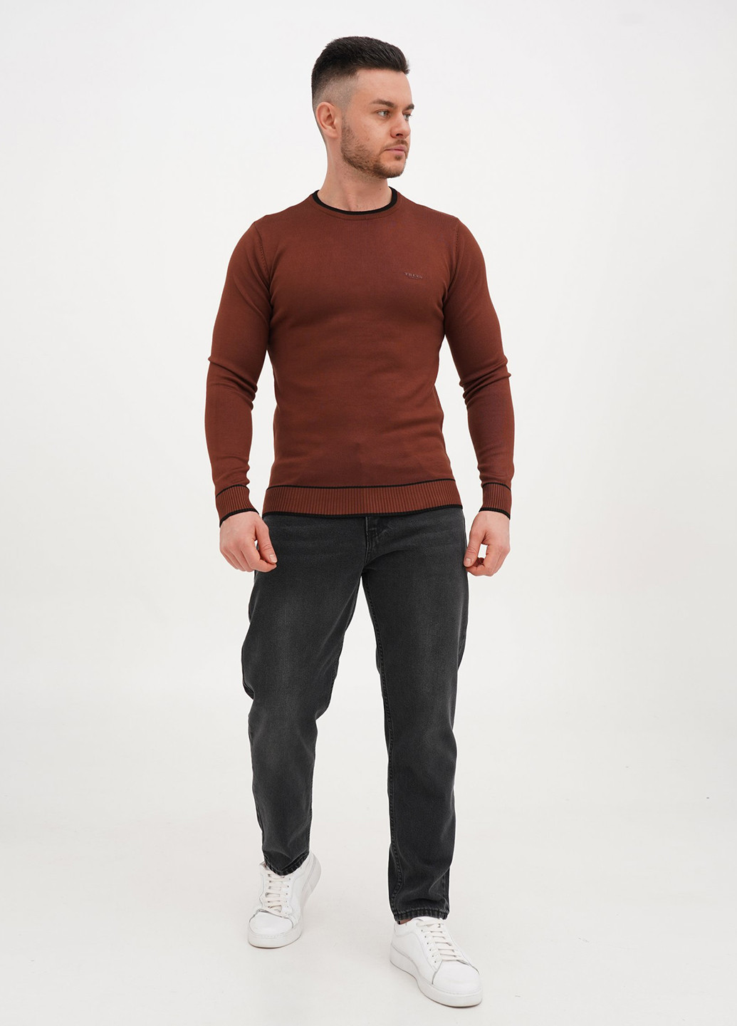 Кавовий демісезонний джемпер джемпер Trend Collection