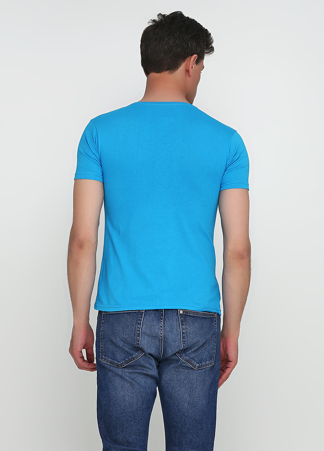 Голубая футболка Evren