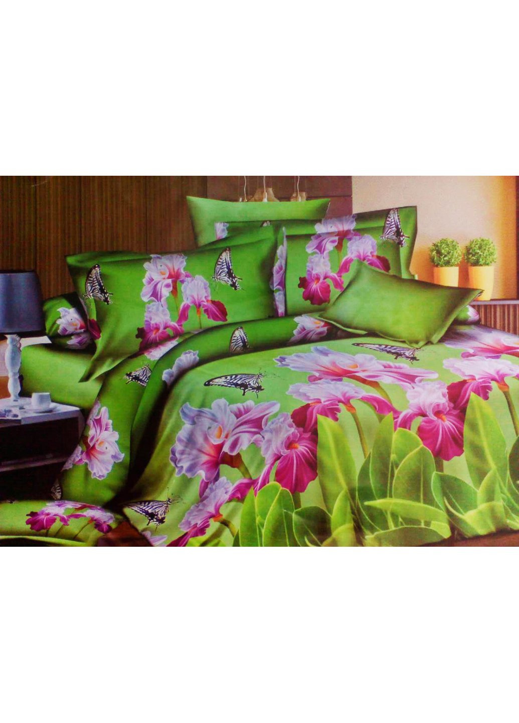 Комплект постільної білизни від українського виробника Polycotton Двоспальний 90918 Moda (254860681)