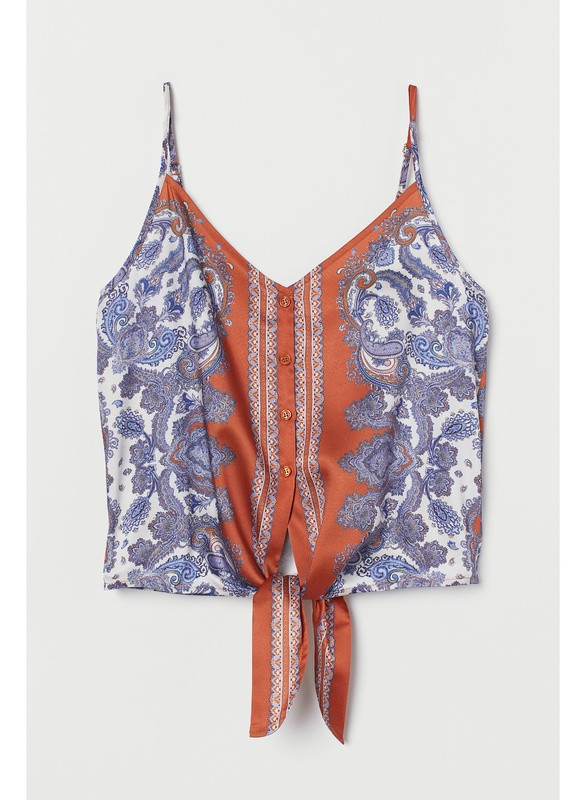 Комбинированная блуза H&M