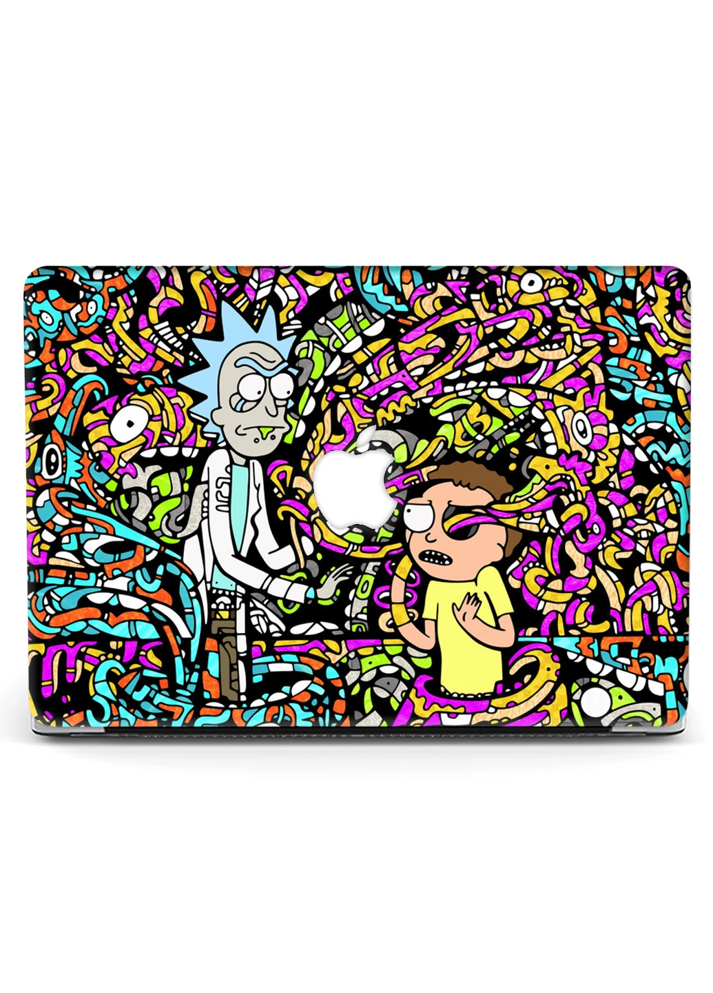Чехол пластиковый для Apple MacBook Pro 15 A1707 / A1990 Рик и Морти (Rick and Morty) (9649-1671) MobiPrint (218506003)