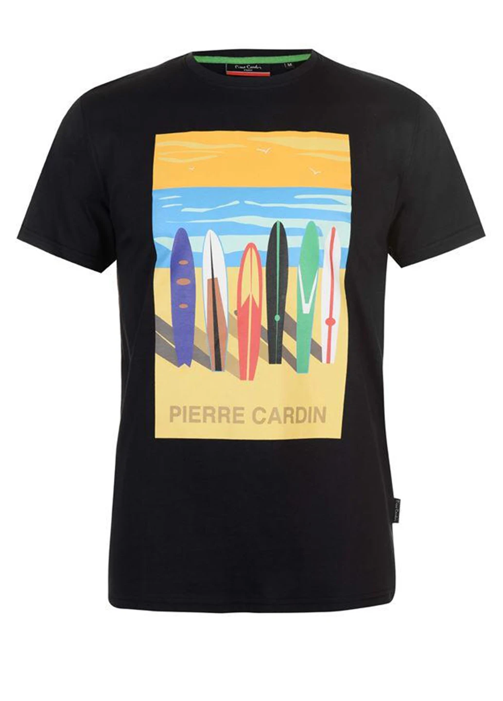 Черная футболка Pierre Cardin
