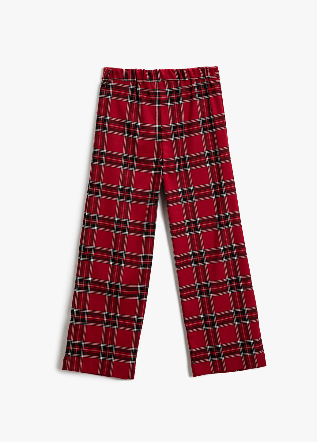 Красные кэжуал демисезонные прямые брюки KOTON