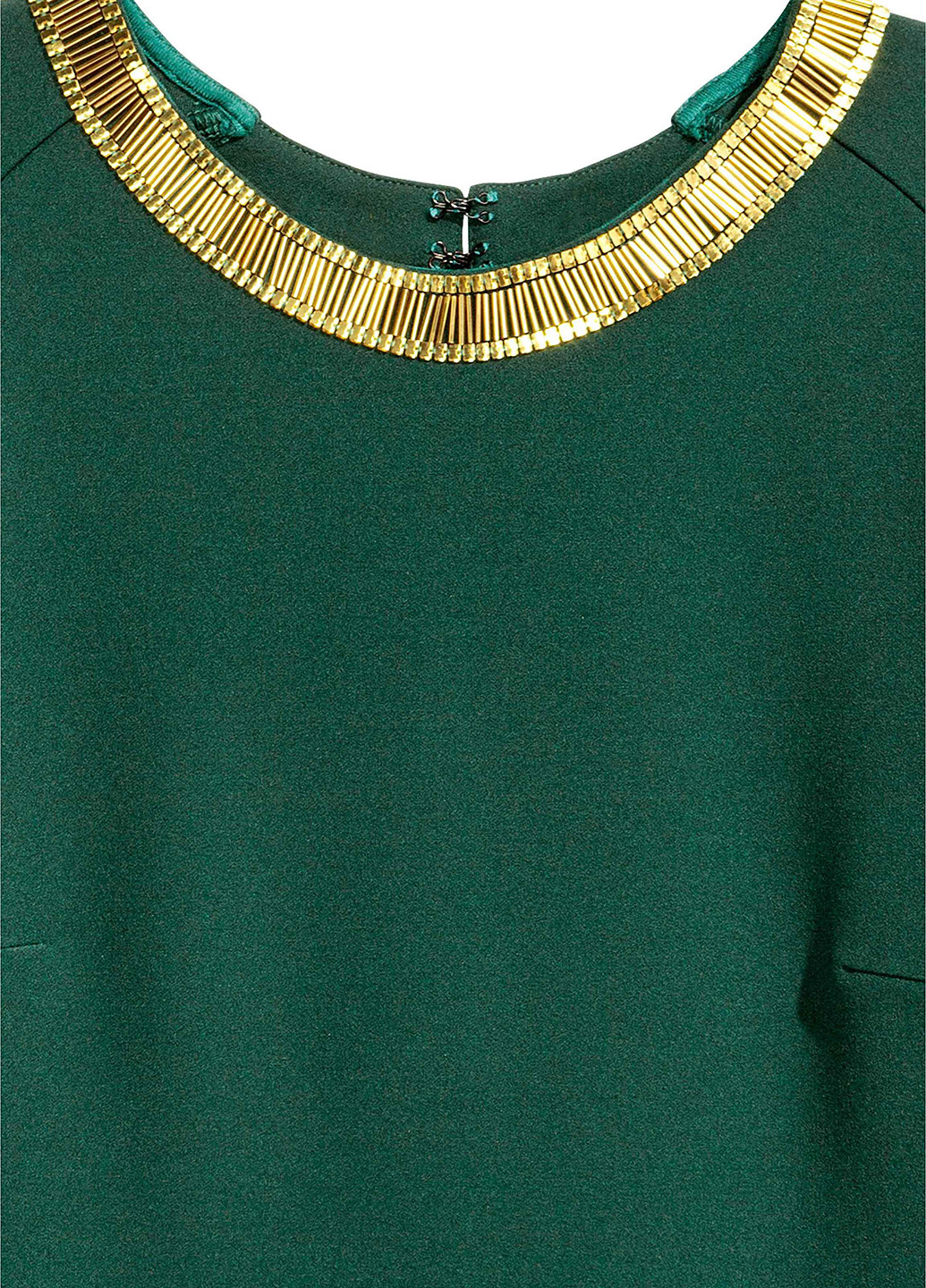 Зелена коктейльна сукня H&M