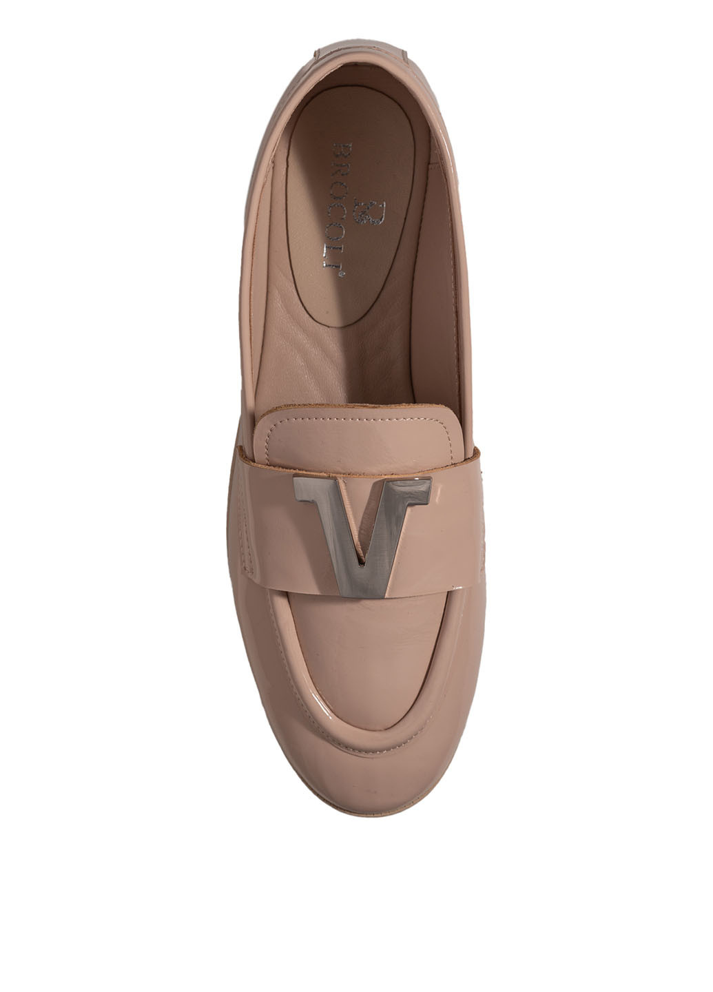 Brocoli Туфлі лофери бежевий з натуральна шкіра, — літо (292850000)