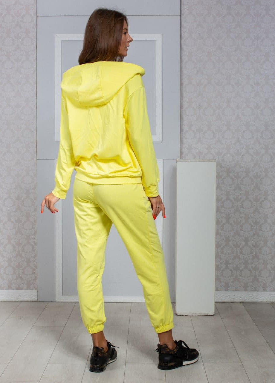 Женский спортивный костюм тройка желтого цвета р.42/44 289899 New Trend жёлтый