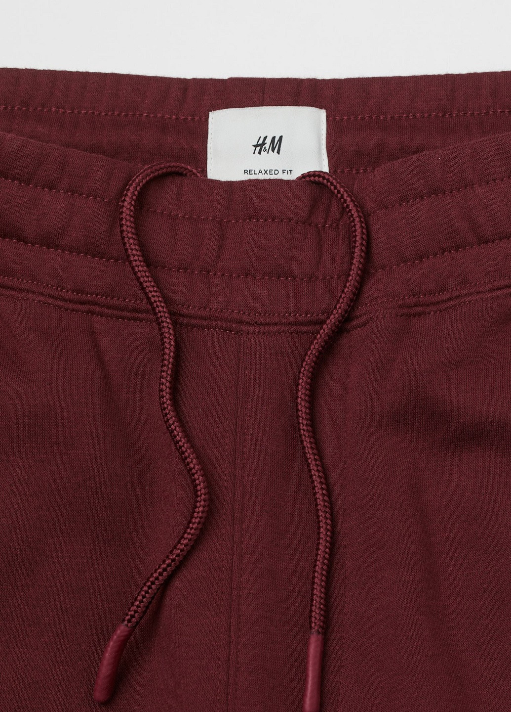 Темно-красные демисезонные брюки H&M