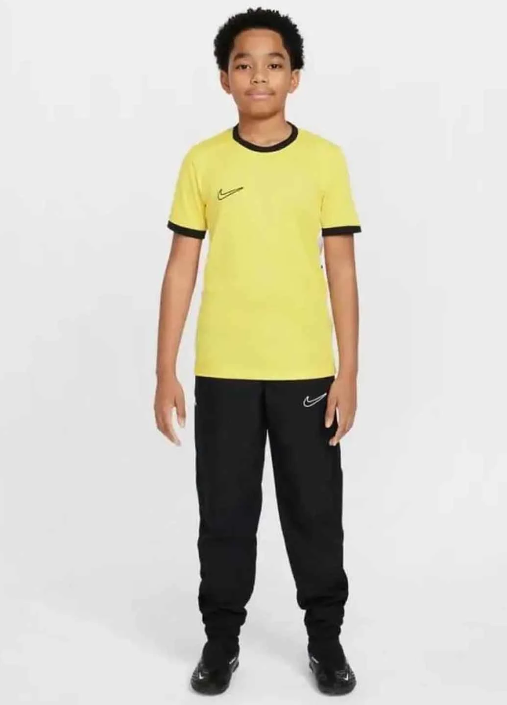Желтая летняя футболка fz9758-719 Nike Dri-Fit Academy 25 Yellow