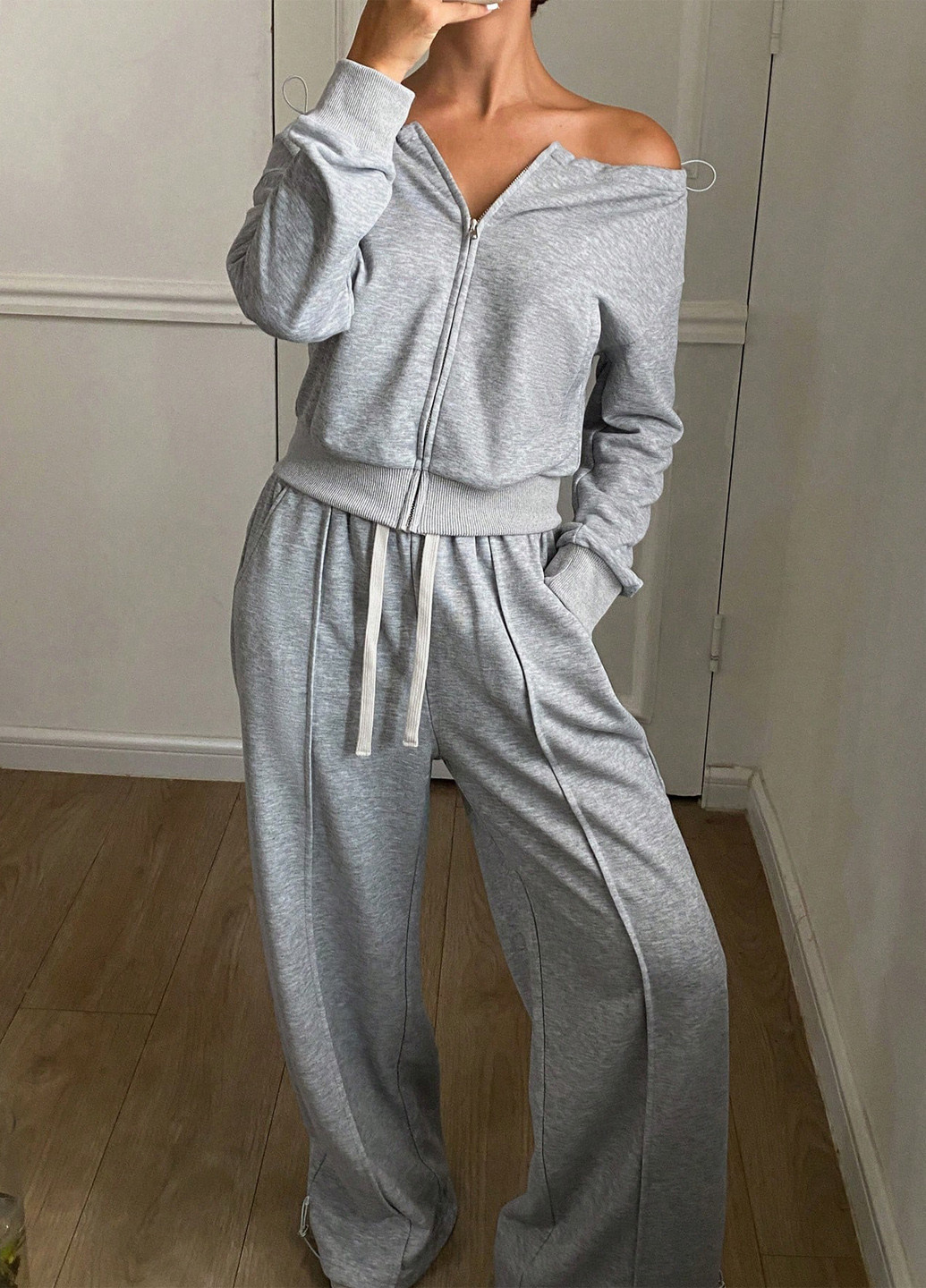 Спортивний костюм (толстовка, штани) SHEIN (338187156)