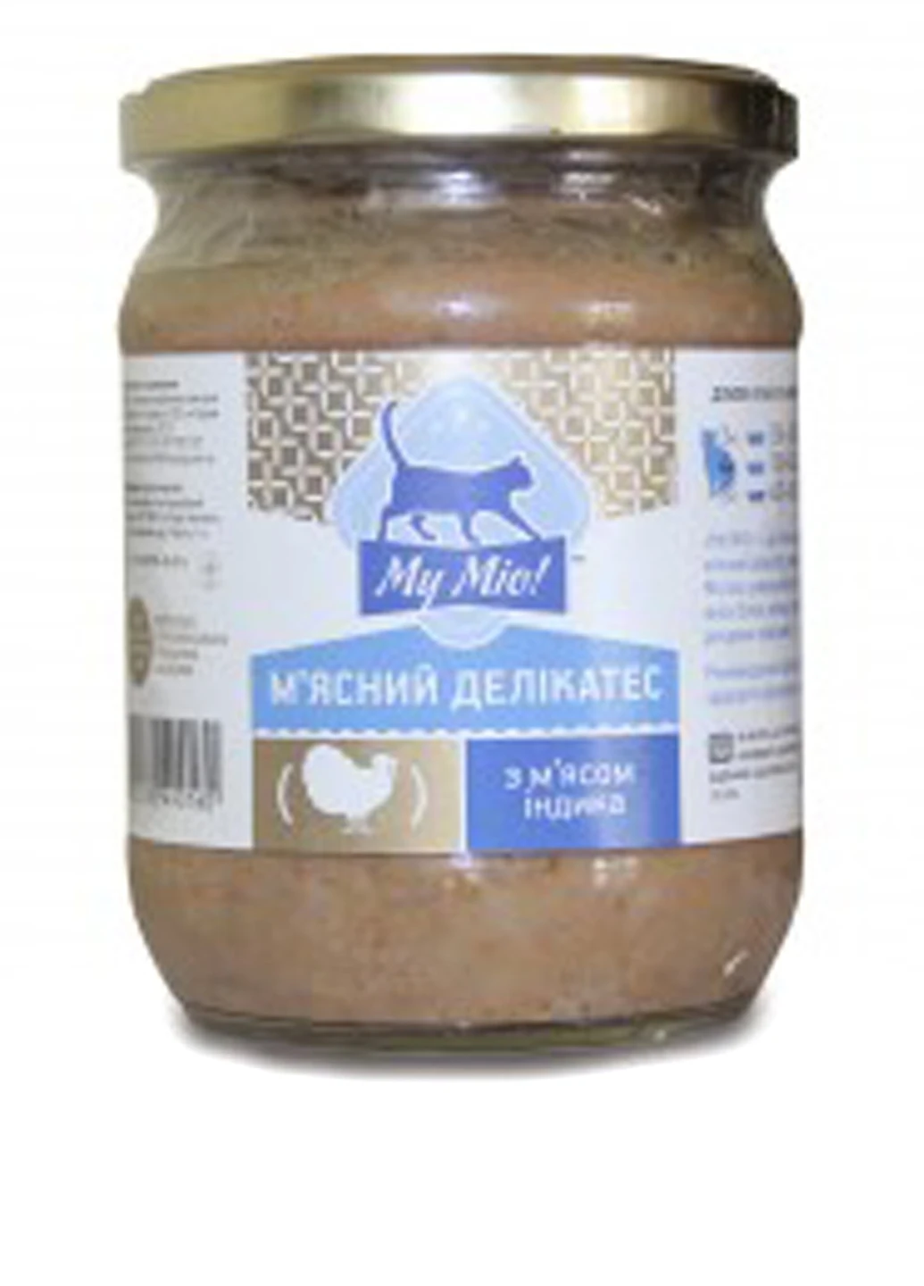 Мясные деликатесы для кошек (индейка), 500 г My Mio (17033887)
