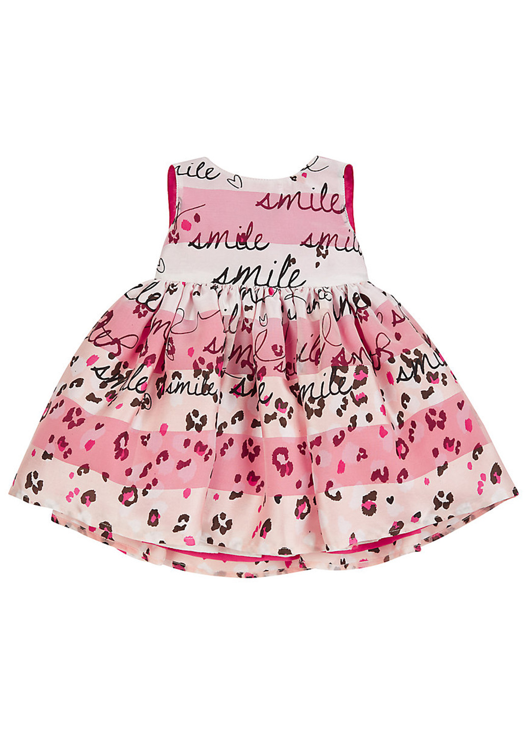 Розовый демисезонный комплект (платье, повязка) Mothercare