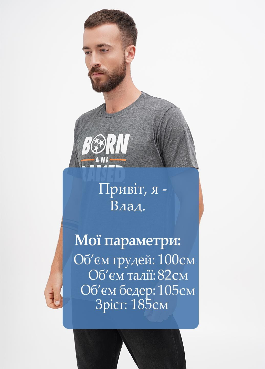 Сіра футболка My State Threads