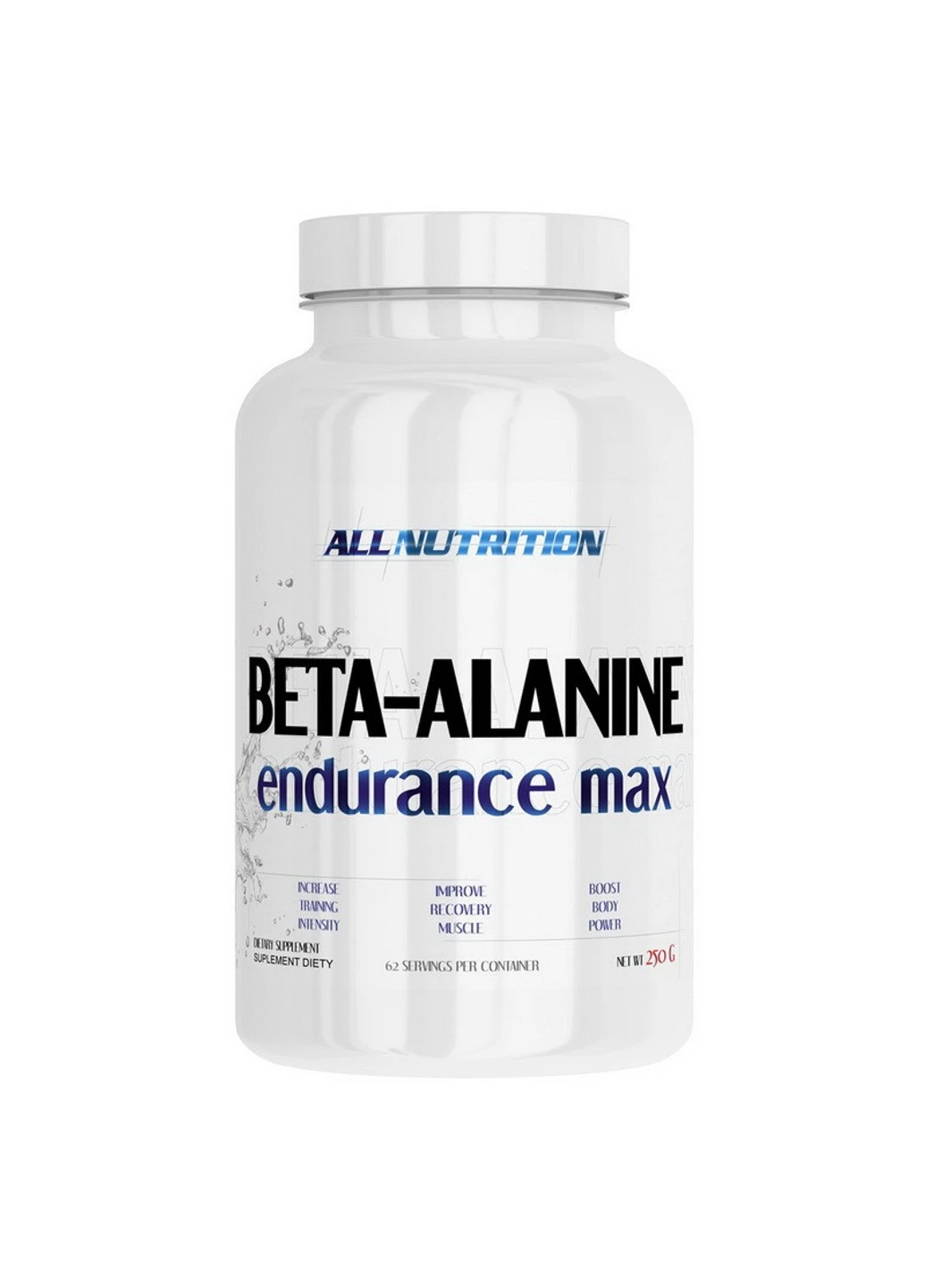 Бета аланин All Nutrition Beta Alanine Endurance Max (250 г) алл нутришн без добавок Allnutrition (255362460)