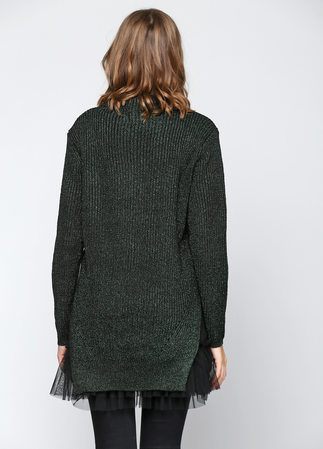 Темно-зелений демісезонний комплект (джемпер, комбінація) C`est Monique