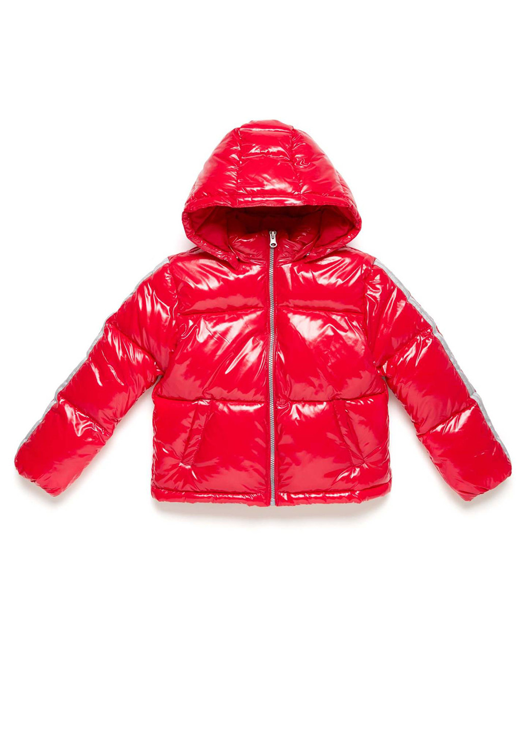 Красная зимняя куртка United Colors of Benetton