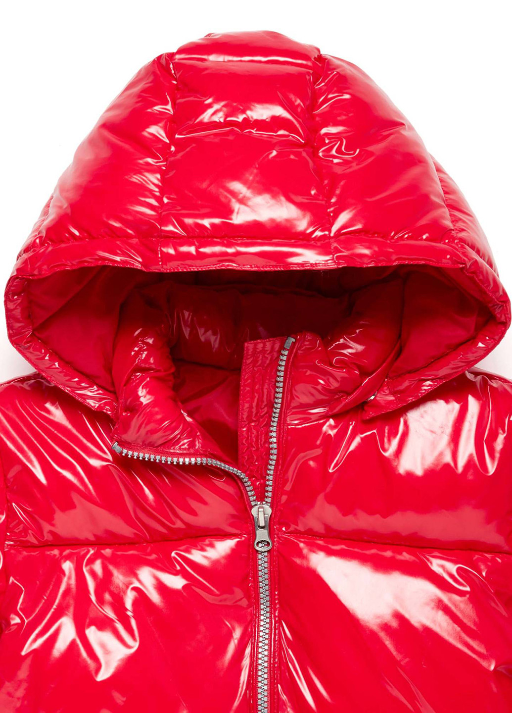Червона зимня куртка United Colors of Benetton