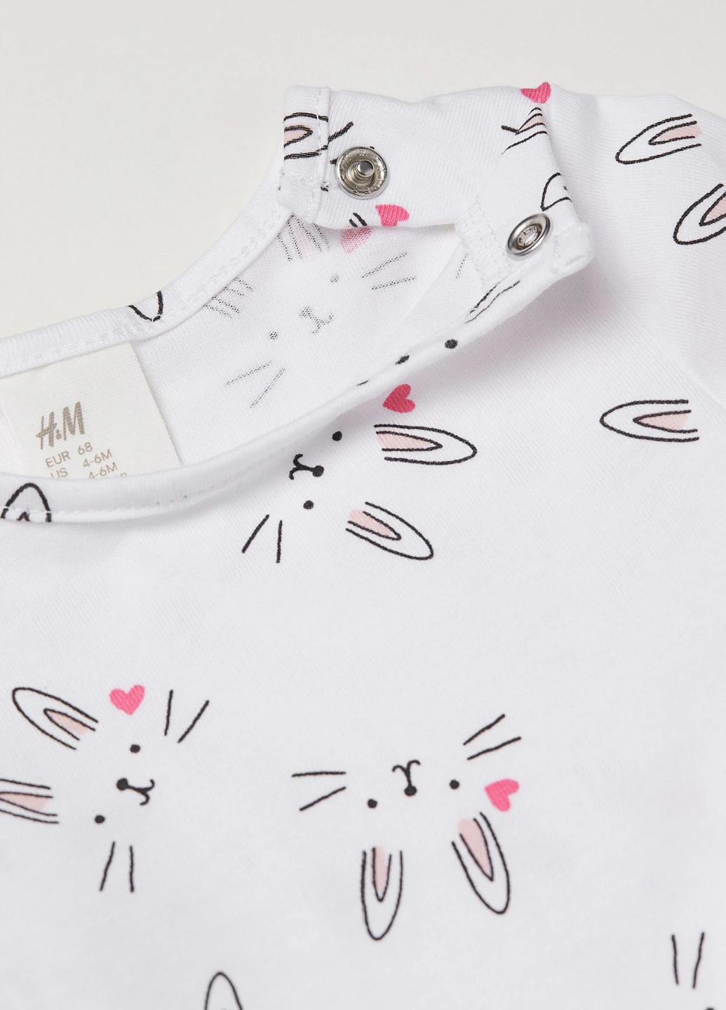 Комбінований демісезонний комплект (комбінезон, лонгслів) H&M