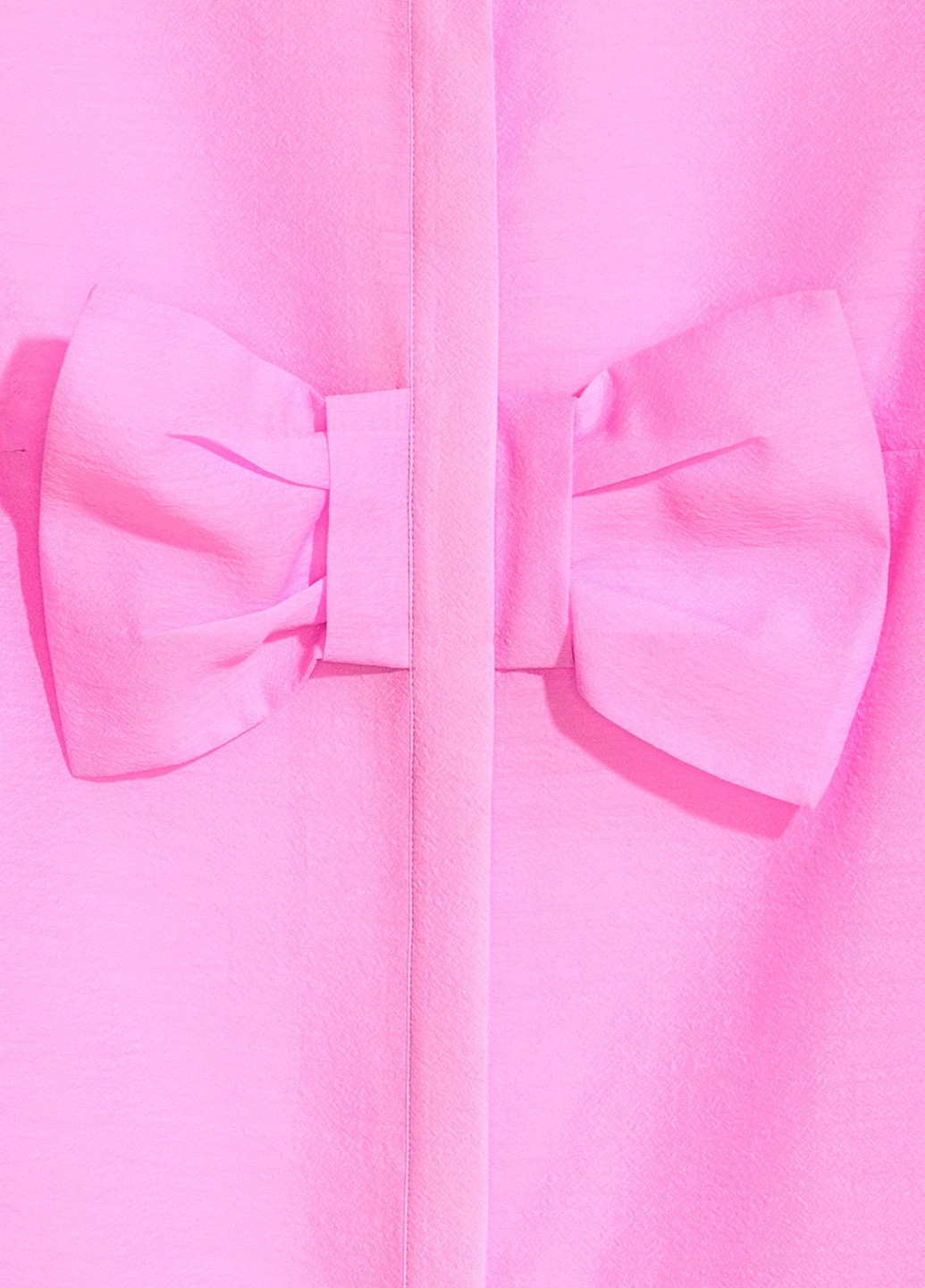 Кислотно-рожева кежуал сукня H&M однотонна