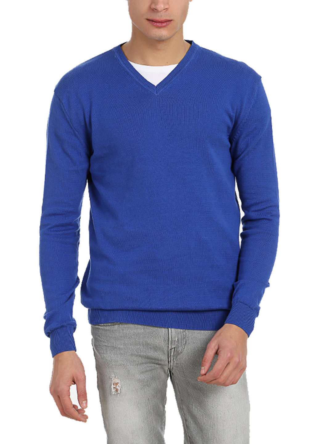 Синій демісезонний пуловер пуловер Яavin