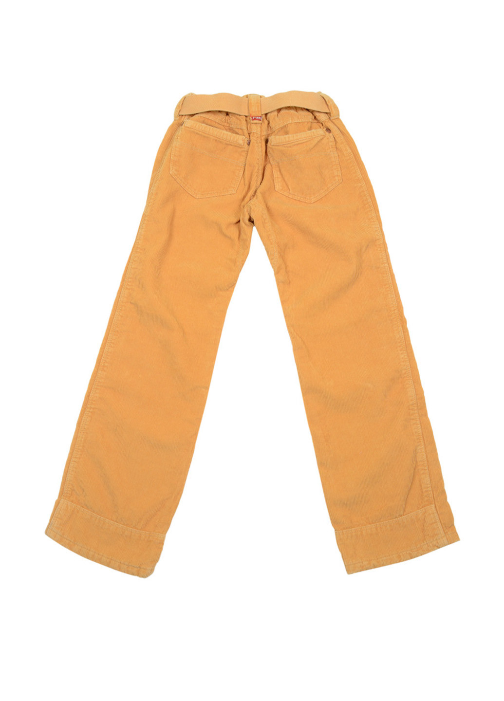 Желтые кэжуал демисезонные брюки прямые Jaggy