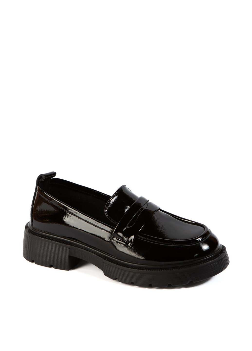 Lonza Туфли лоферы черный з натуральная кожа, украина — демисезон (328389584)