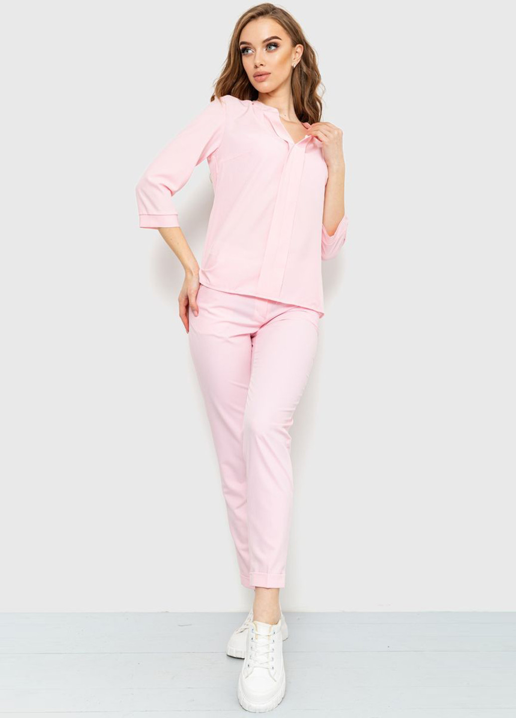 Светло-розовая летняя блуза Ager