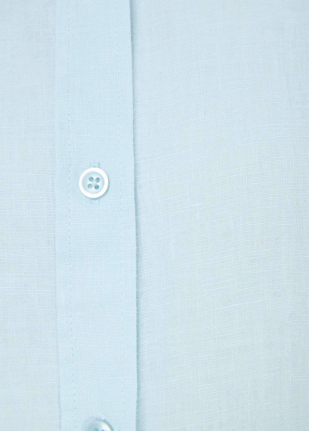 Голубой кэжуал рубашка однотонная PRPY