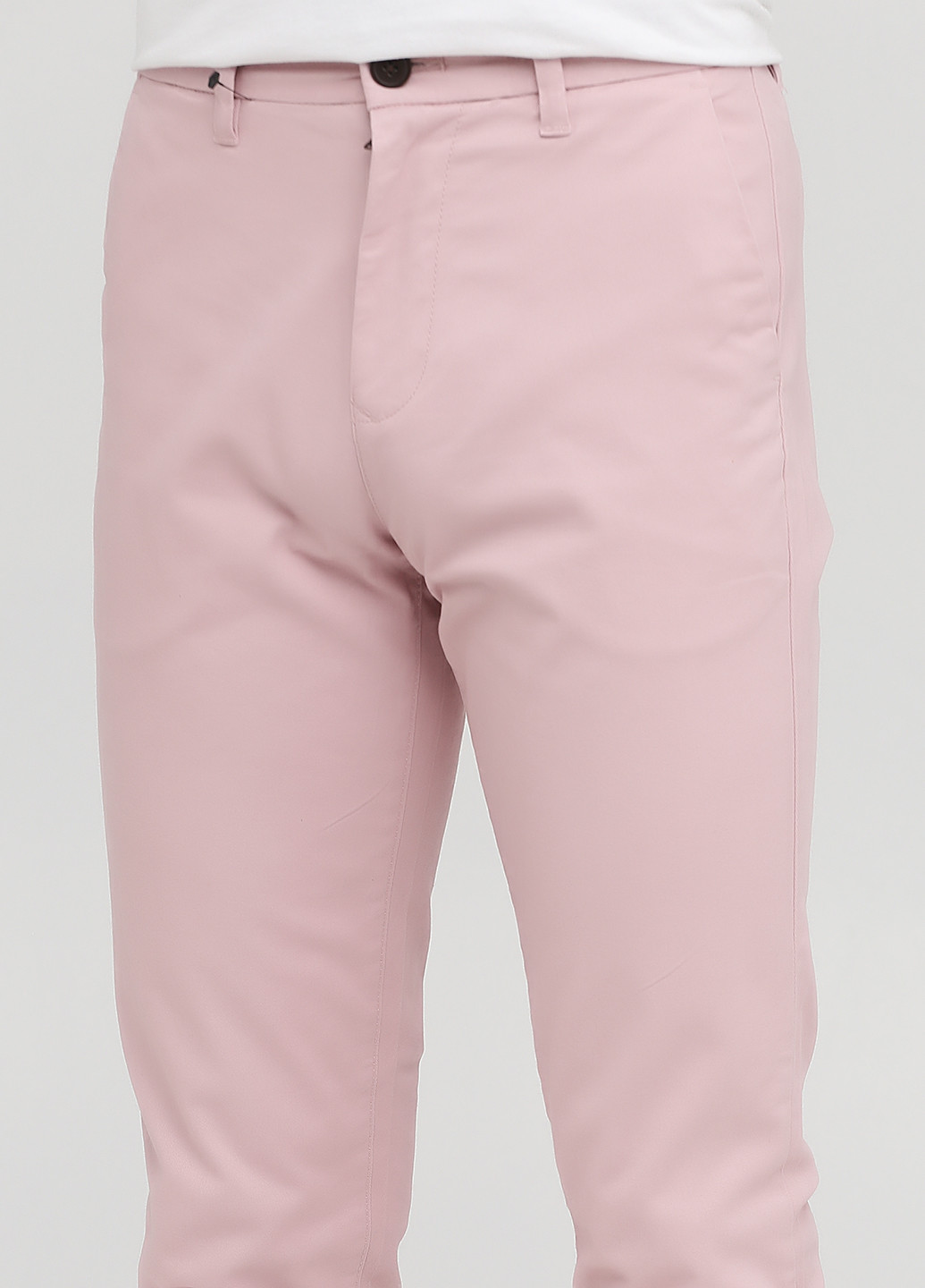 Розовые кэжуал демисезонные зауженные брюки Next
