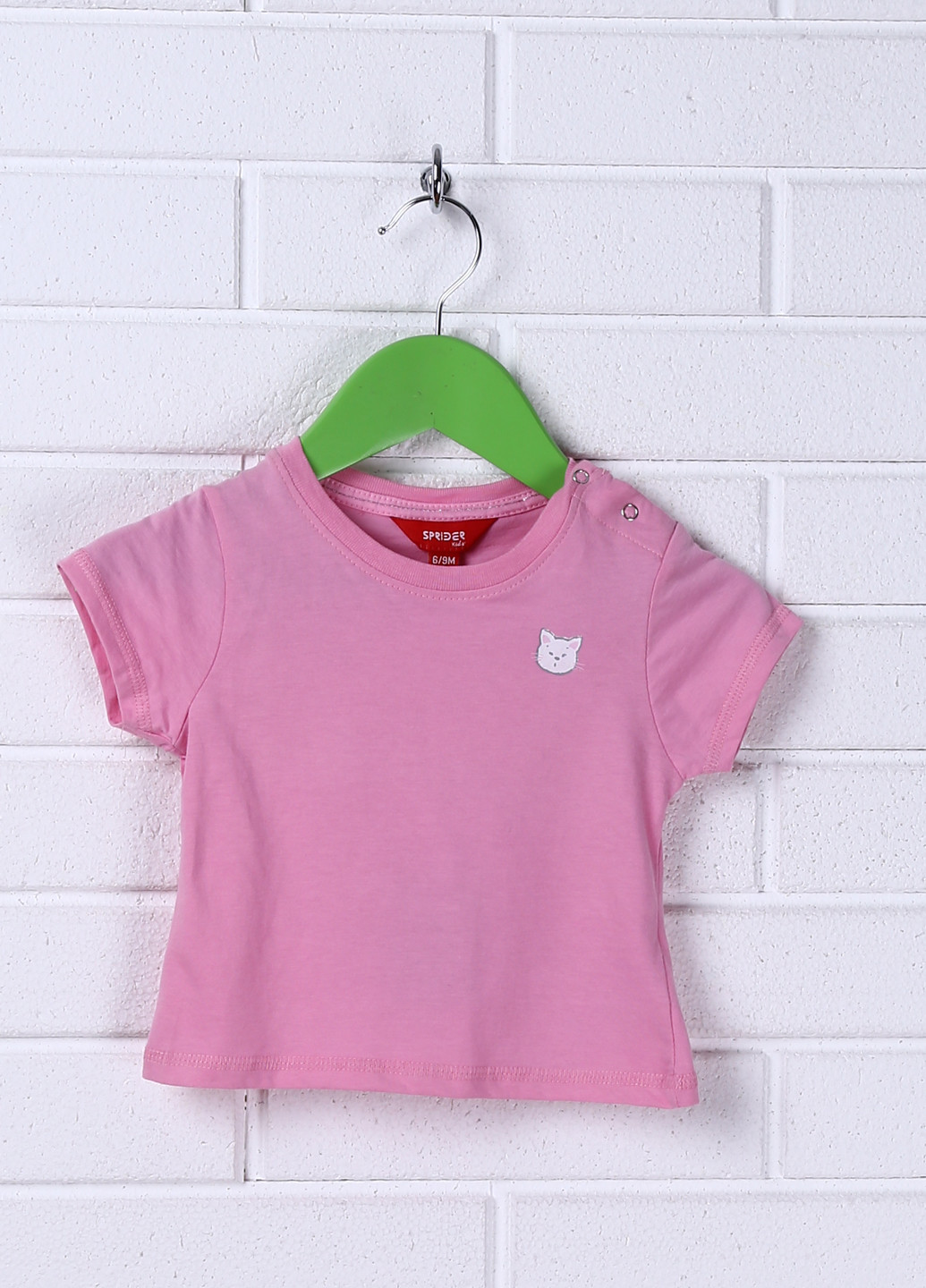 Рожева літня футболка Sprider