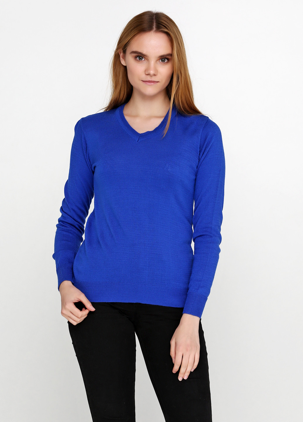 Синий демисезонный пуловер пуловер Babylon
