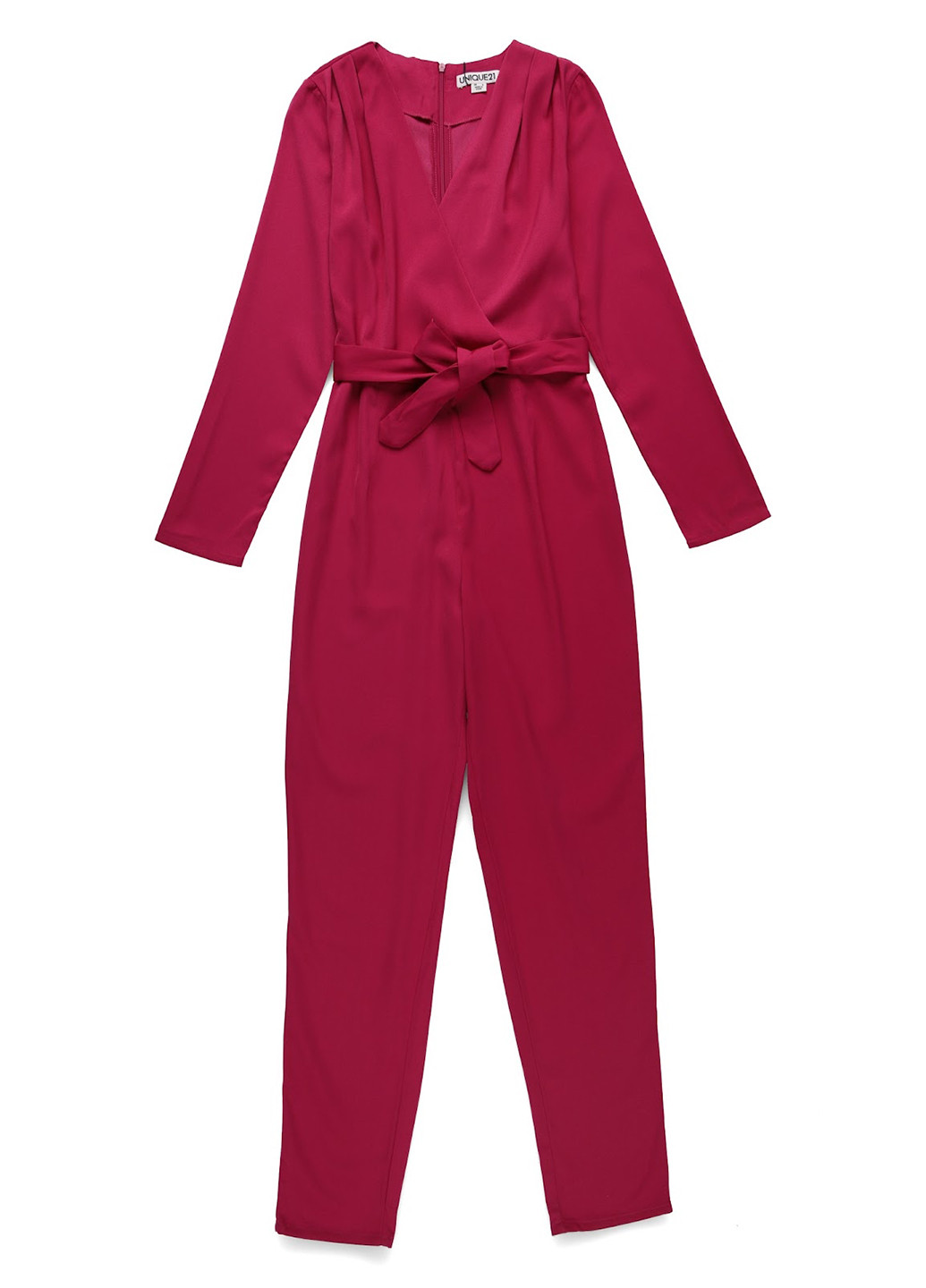 Комбинезон Unique 21 однотонный фиолетовый кэжуал полиэстер