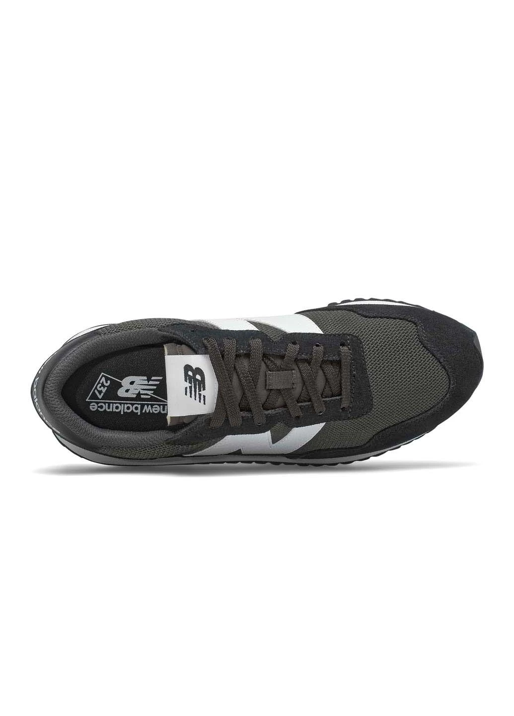 Чорно-білі кросівки демісезон New Balance